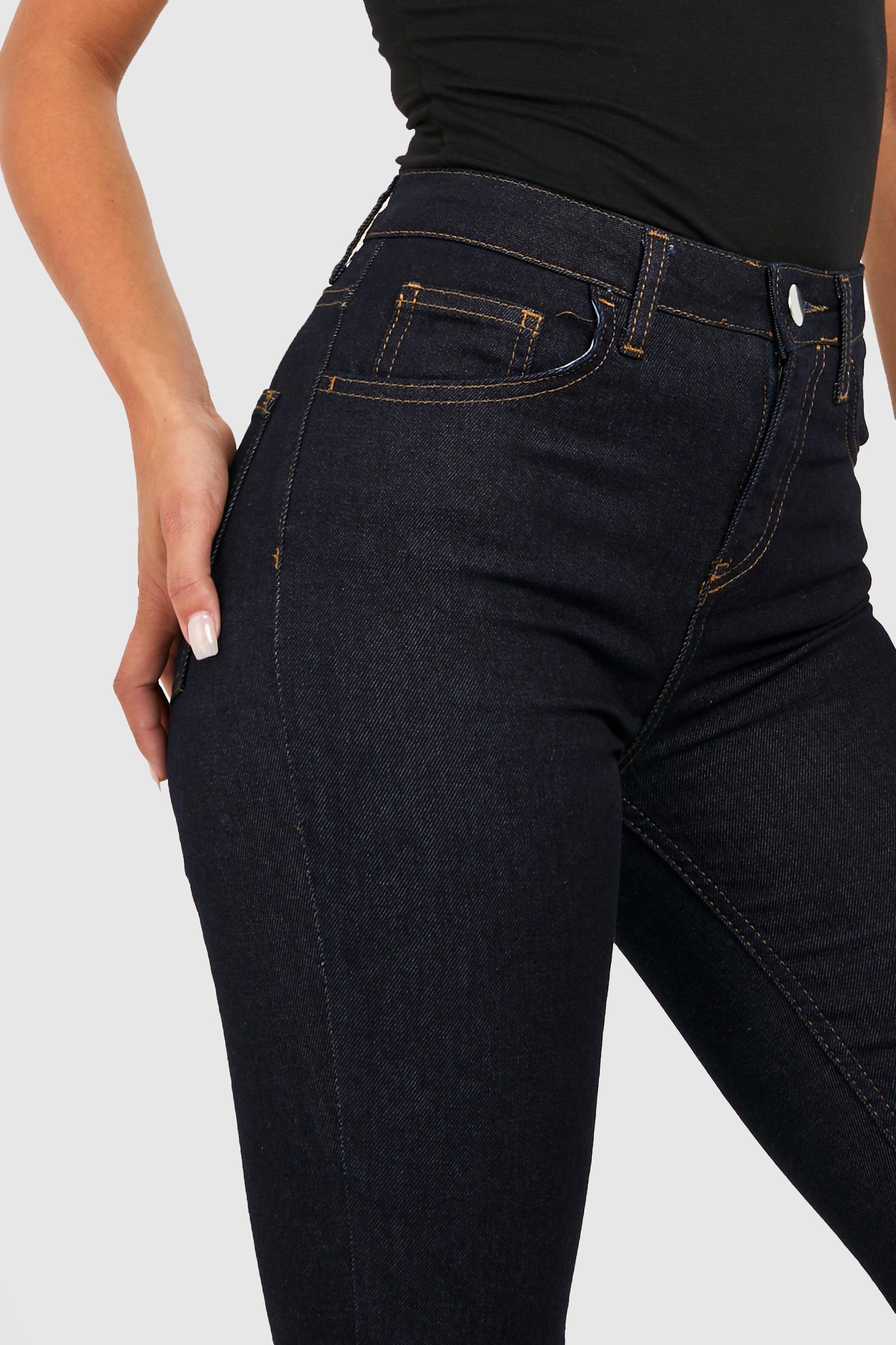 Ladies 2024 indigo jeans